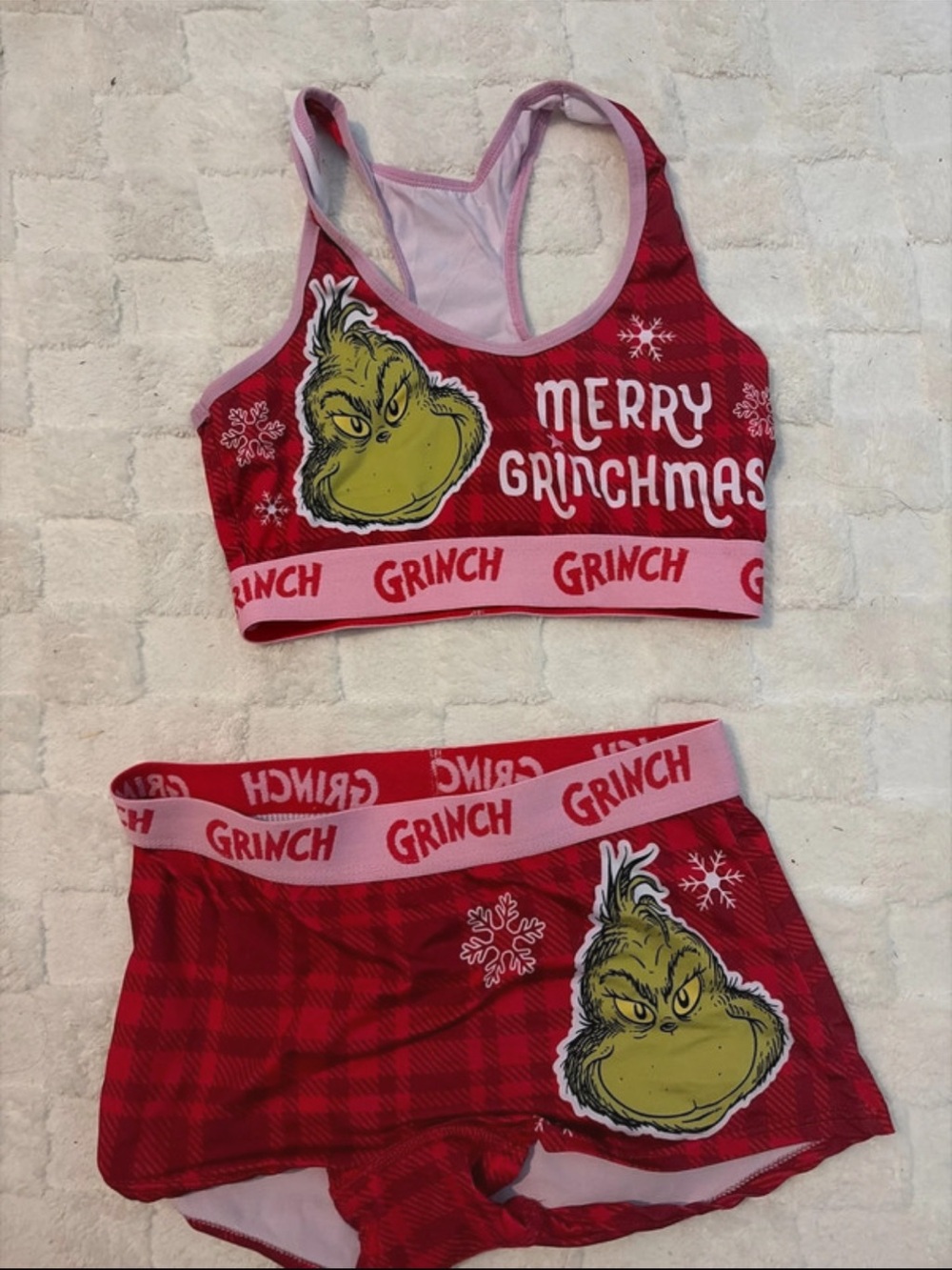 Women grinch pj